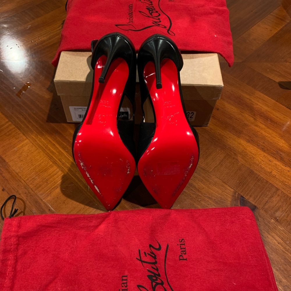 Practically New, Worn Once Christian Louboutin Pu… - image 5